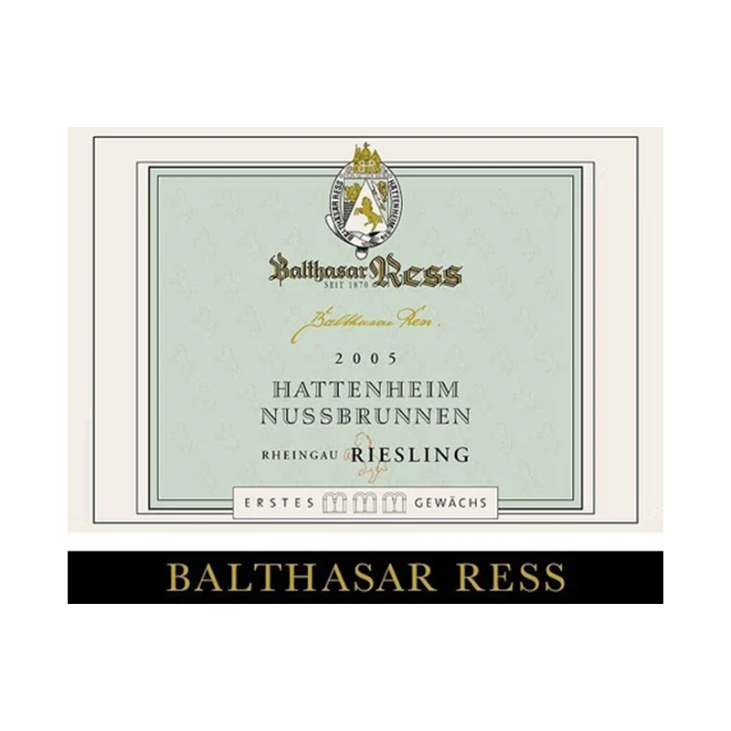 Balthasar Ress Hattenheimer Nussbrunnen Riesling Erstes Gewächs 2011