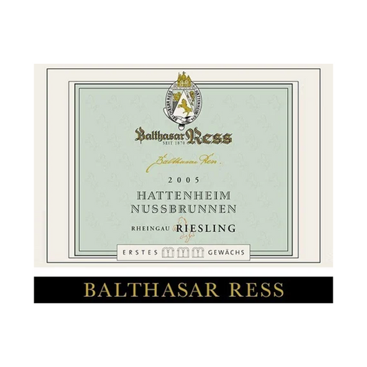 Balthasar Ress Hattenheimer Nussbrunnen Riesling Erstes Gewächs 2011